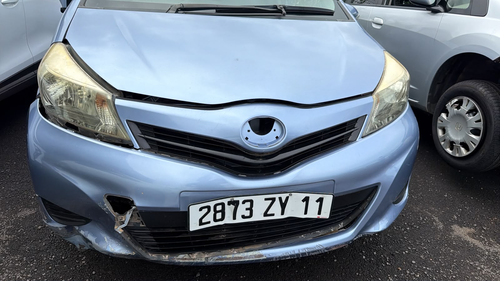 2873 ZY 11 – Toyota Vitz – Registration Fee: Rs 200